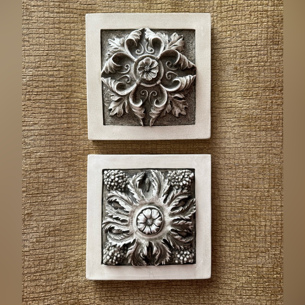 Two! Decorative Wall Art Plaques
